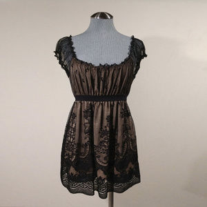 Max Studio Black Lace Dress